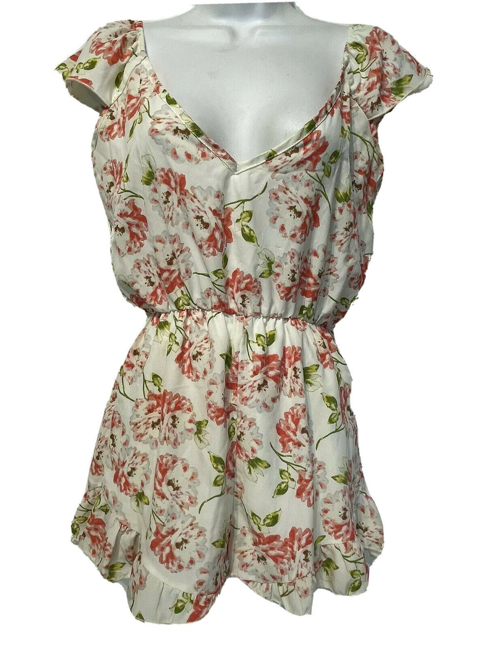 Urban Outfitters Pins & Needles Women's Floral Romper Size XS